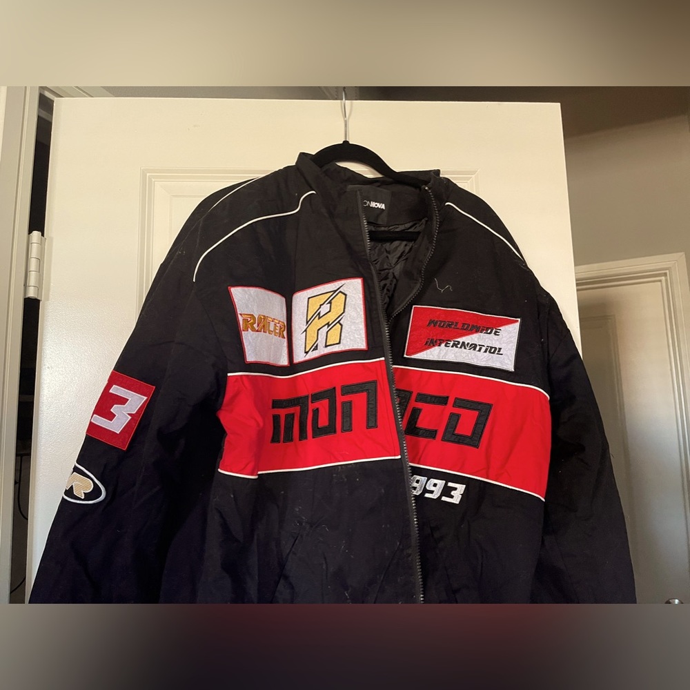 Fashion nova motorcycle jacket with tags